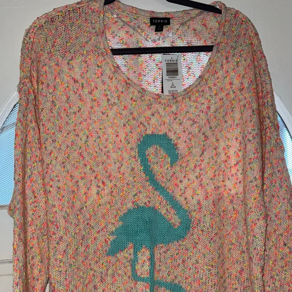 Torrid Multicolor Knit Sweater - Picture 3 of 5